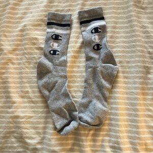 Champion - Long Grey Socks